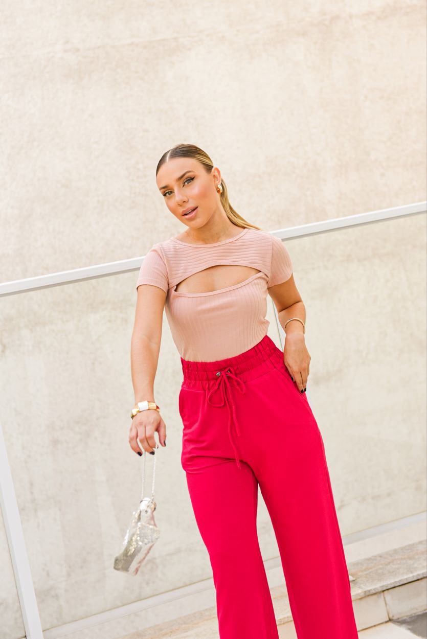 BLUSA ESSENCE MC FRENTE ABERTURA